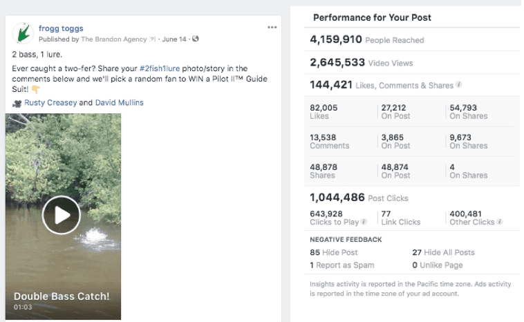 frogg toggs data analytics